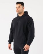 klær T442625 svart identity pro hettegenser menn Alphalete - Bilde 3