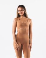 klær T44262 leire brun forsterke kontur bh kvinner Alphalete