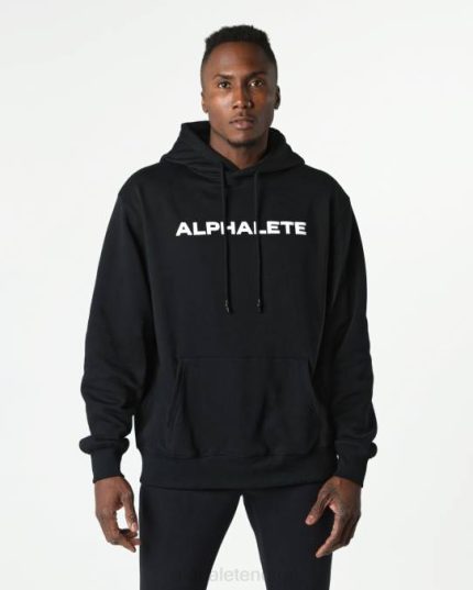 klær T442639 svart kjerne hettegenser menn Alphalete