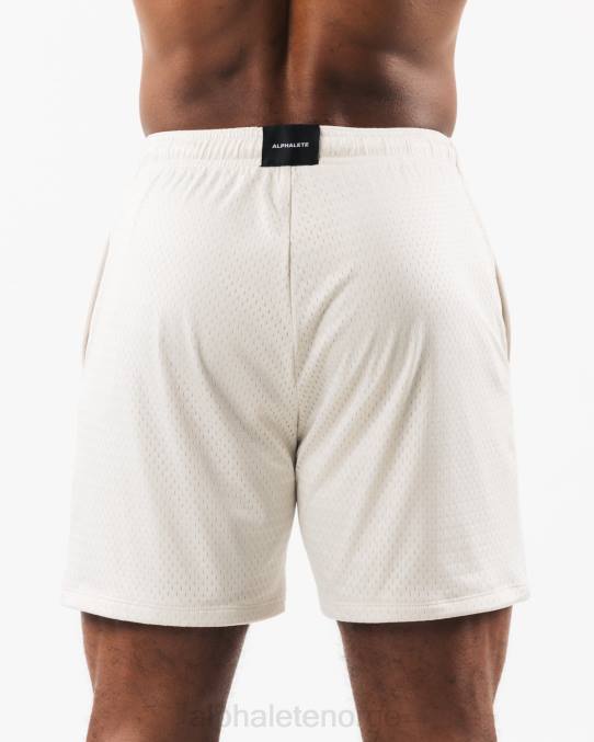klær T442658 havskjell brun ulvehode mesh kort 6" menn Alphalete - Bilde 4