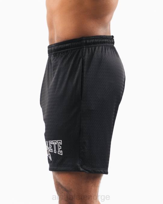 klær T442662 svart/sjøskall ulvehode mesh kort 6" menn Alphalete - Bilde 3