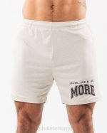 klær T442663 havskjell brun ldb mer mesh kort 6" menn Alphalete