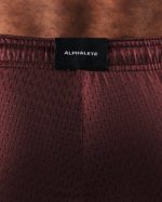 klær T442669 burgunder rød ldb mer mesh kort 6" menn Alphalete - Bilde 5