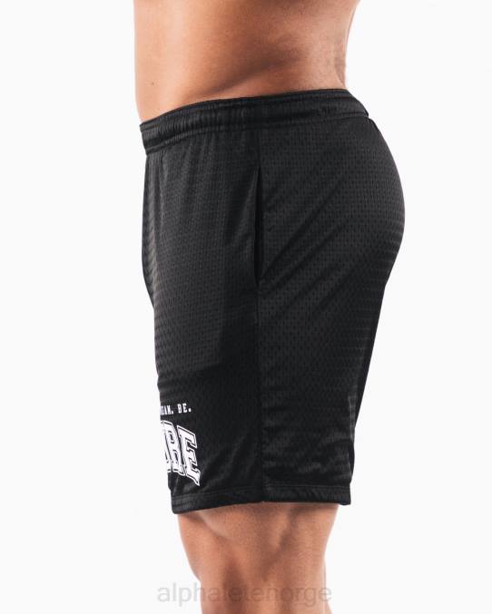 klær T442670 svart ldb mer mesh kort 6" menn Alphalete - Bilde 3