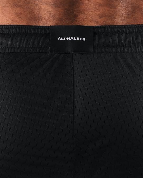 klær T442670 svart ldb mer mesh kort 6" menn Alphalete - Bilde 5
