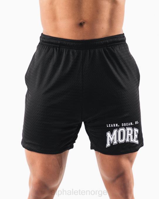 klær T442670 svart ldb mer mesh kort 6" menn Alphalete - Bilde 1