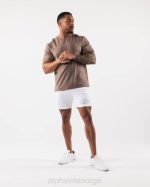 klær T442671 hvit aa mesh kort 6" menn Alphalete - Bilde 2
