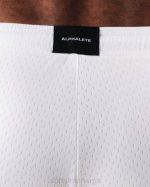 klær T442671 hvit aa mesh kort 6" menn Alphalete - Bilde 5