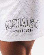 klær T442671 hvit aa mesh kort 6" menn Alphalete - Bilde 6