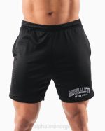 klær T442673 svart aa mesh kort 6" menn Alphalete