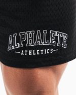 klær T442673 svart aa mesh kort 6" menn Alphalete - Bilde 6
