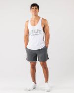 klær T442682 røykgrå studio kort 6" menn Alphalete - Bilde 4