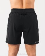 klær T442683 svart/sølv studio kort 6" menn Alphalete - Bilde 2