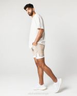 klær T442686 lin brun uendelig hastighet kort 5,5" menn Alphalete - Bilde 2
