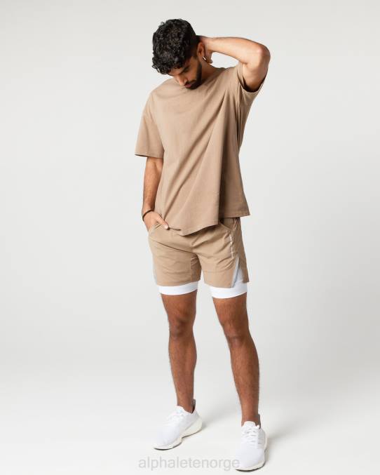 klær T442687 chai brun uendelig hastighet kort 5,5" menn Alphalete - Bilde 2