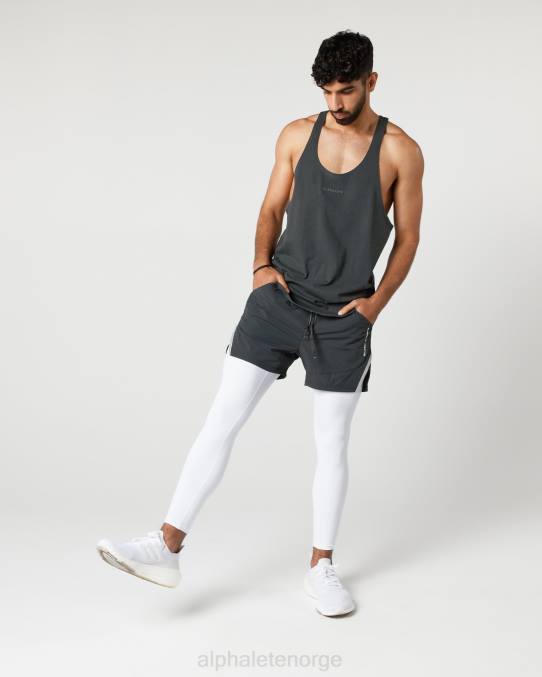 klær T442692 skygge grå infinity 2-i-1 hastighet kort 5,5" menn Alphalete - Bilde 2