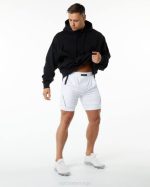 klær T442702 hvit uendelig hastighet kort 5,5" menn Alphalete - Bilde 6