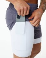 klær T442704 dempet lilla uendelig hastighet kort 5,5" menn Alphalete - Bilde 6