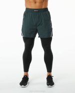klær T442709 jegergrønn infinity 2-i-1 hastighet kort 5,5" menn Alphalete