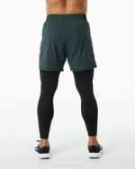 klær T442709 jegergrønn infinity 2-i-1 hastighet kort 5,5" menn Alphalete - Bilde 4