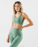 klær T44271 jade grønn revival bh kvinner Alphalete - Bilde 4