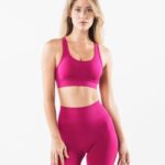 klær T44272 magenta rosa revival bh kvinner Alphalete