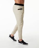 klær T442735 vanilje brun studio bukse menn Alphalete - Bilde 2