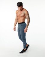 klær T442738 hvalblått studio bukse menn Alphalete - Bilde 3