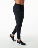 klær T442742 svart/sølv studio bukse menn Alphalete - Bilde 2