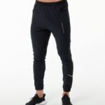 klær T442742 svart/sølv studio bukse menn Alphalete