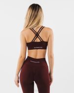 klær T44275 sangria rød revival bh kvinner Alphalete - Bilde 2