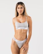 klær T44286 gråmelert akutt cami bralette kvinner Alphalete