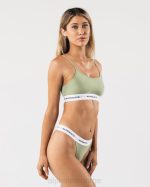 klær T44288 salvie grønn akutt cami bralette kvinner Alphalete - Bilde 2