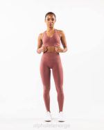 klær T44296 rosenrød stratus bh kvinner Alphalete - Bilde 5
