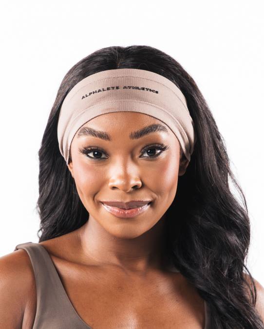 tilbehør T442477 kremaktig beige brun aa airtech pannebånd unisex Alphalete - Bilde 3