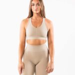 klær T442101 lin brun forsterke BH kvinner Alphalete