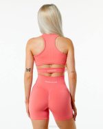 klær T442117 piksel rosa stratus bh kvinner Alphalete - Bilde 2
