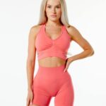 klær T442117 piksel rosa stratus bh kvinner Alphalete