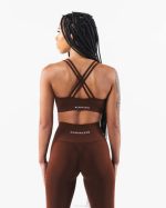 klær T44212 manhattan brun forsterke dyp v bra kvinner Alphalete - Bilde 2