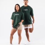 klær T442179 eføygrønn spøkelses-t-skjorte unisex Alphalete