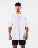 klær T442181 hvit arv t-skjorte unisex Alphalete - Bilde 3