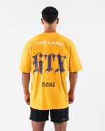 klær T442183 gull gul htx t-skjorte unisex Alphalete - Bilde 2