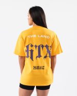 klær T442183 gull gul htx t-skjorte unisex Alphalete - Bilde 4