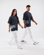 klær T442184 delfinblå røyk tee unisex Alphalete