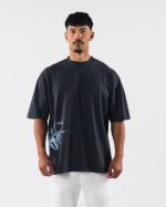 klær T442184 delfinblå røyk tee unisex Alphalete - Bilde 3