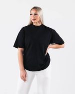 klær T442196 svart radiell uskarphet tee unisex Alphalete - Bilde 3