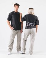 klær T442197 vintage svart gradient ldb tee unisex Alphalete