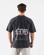 klær T442197 vintage svart gradient ldb tee unisex Alphalete - Bilde 4
