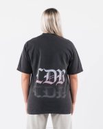 klær T442197 vintage svart gradient ldb tee unisex Alphalete - Bilde 5