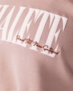 klær T442199 gevir brun republikk crop tee kvinner Alphalete - Bilde 5